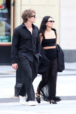 Ahead of April X Premiere - August 6, 2025
Keywords: connor;storrie;candids;candid;april;x;premiere;august;2026;melissa;schon