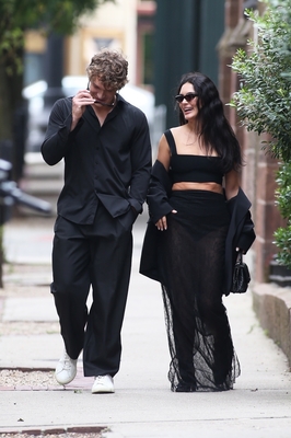 Ahead of April X Premiere - August 6, 2025
Keywords: connor;storrie;candids;candid;april;x;premiere;august;2026;melissa;schon