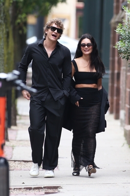 Ahead of April X Premiere - August 6, 2025
Keywords: connor;storrie;candids;candid;april;x;premiere;august;2026;melissa;schon