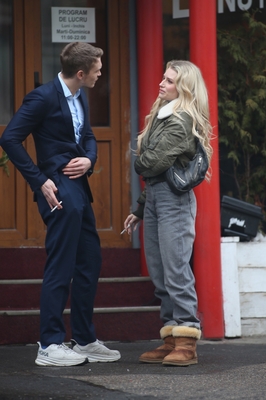 Bucharest Romania - January 31, 2024
Keywords: connor;storrie;april;x;movies;2024;on;set;baxter