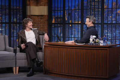 Keywords: connor;storrie;public;appearnces;2026;rockefeller;plaza;ny;new;york;late;night;seth;meyers
