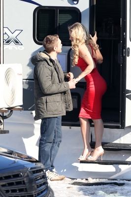 Bucharest Romania - February 1, 2024
Keywords: connor;storrie;april;x;movies;2024;on;set;baxter
