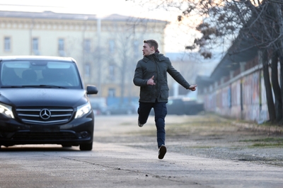 Bucharest Romania - February 7, 2024
Keywords: connor;storrie;april;x;movies;2024;on;set;baxter