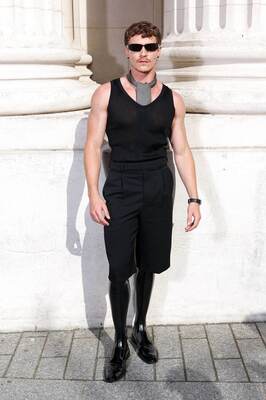 Keywords: connor;storrie;public;appearances;events;2026;paris;fashion;week;ysl;saint;laurent;france