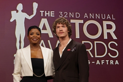 Keywords: connor;storrie;public;appearnces;2026;actor;awards;sag;aftra;los;angeles;la;32nd;california;nominations
