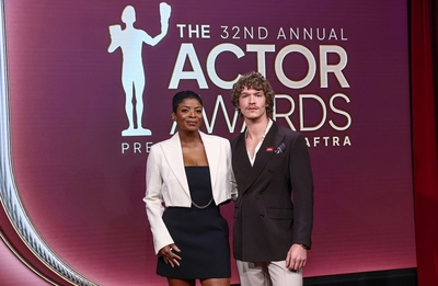 Keywords: connor;storrie;public;appearnces;2026;actor;awards;sag;aftra;los;angeles;la;32nd;california;nominations