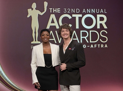 Keywords: connor;storrie;public;appearnces;2026;actor;awards;sag;aftra;los;angeles;la;32nd;california;nominations