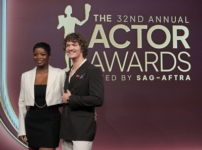Keywords: connor;storrie;public;appearnces;2026;actor;awards;sag;aftra;los;angeles;la;32nd;california;nominations