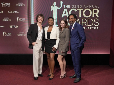 Keywords: connor;storrie;public;appearnces;2026;actor;awards;sag;aftra;los;angeles;la;32nd;california;nominations