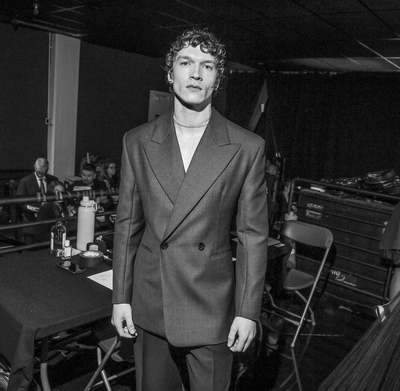 Keywords: connor;storrie;public;appearances;events;2026;sag;aftra;awards;shrine;auditorium;los;angeles;la;california;present;expo;hall;backstage