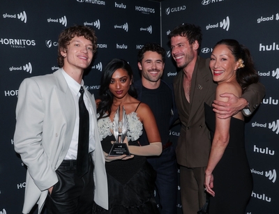 Click to view full size image
==============
Keywords: connor;storrie;public;appearances;events;2026;glaad;media;awards;press;room Keywords: connor;storrie;public;appearances;events;2026;glaad;media;awards;press;room