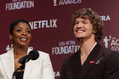 Keywords: connor;storrie;public;appearnces;2026;actor;awards;sag;aftra;los;angeles;la;32nd;california;on;stage;show;presents