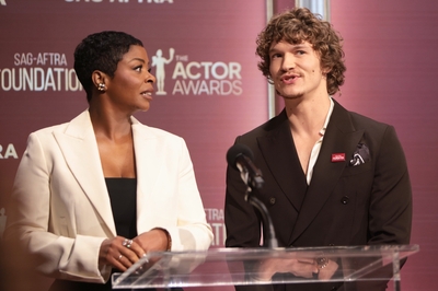 Keywords: connor;storrie;public;appearnces;2026;actor;awards;sag;aftra;los;angeles;la;32nd;california;on;stage;show;presents