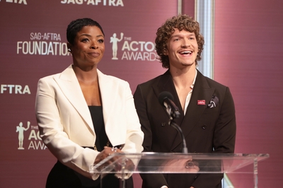Keywords: connor;storrie;public;appearnces;2026;actor;awards;sag;aftra;los;angeles;la;32nd;california;on;stage;show;presents