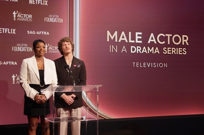 Keywords: connor;storrie;public;appearnces;2026;actor;awards;sag;aftra;los;angeles;la;32nd;california;on;stage;show;presents