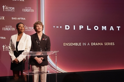 Click to view full size image
==============
Keywords: connor;storrie;public;appearnces;2026;actor;awards;sag;aftra;los;angeles;la;32nd;california;on;stage;show;presents Keywords: connor;storrie;public;appearnces;2026;actor;awards;sag;aftra;los;angeles;la;32nd;california;on;stage;show;presents