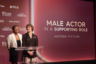 Click to view full size image
==============
Keywords: connor;storrie;public;appearnces;2026;actor;awards;sag;aftra;los;angeles;la;32nd;california;on;stage;show;presents Keywords: connor;storrie;public;appearnces;2026;actor;awards;sag;aftra;los;angeles;la;32nd;california;on;stage;show;presents