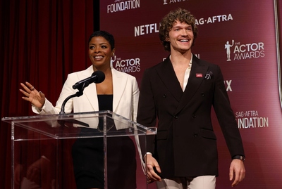 Keywords: connor;storrie;public;appearnces;2026;actor;awards;sag;aftra;los;angeles;la;32nd;california;on;stage;show;presents