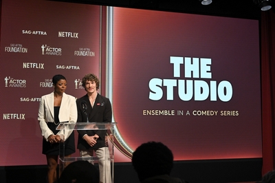 Keywords: connor;storrie;public;appearnces;2026;actor;awards;sag;aftra;los;angeles;la;32nd;california;on;stage;show;presents