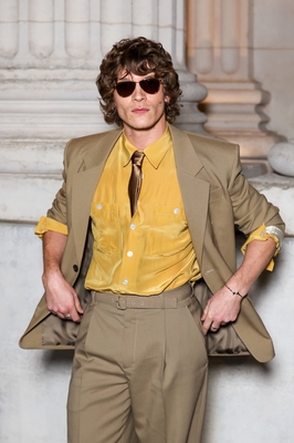 Keywords: connor;storrie;public;appearnces;2026;saint;laurent;photocall;paris;fashion;week;fall;winter;2027;paris;france