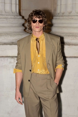 Keywords: connor;storrie;public;appearnces;2026;saint;laurent;photocall;paris;fashion;week;fall;winter;2027;paris;france