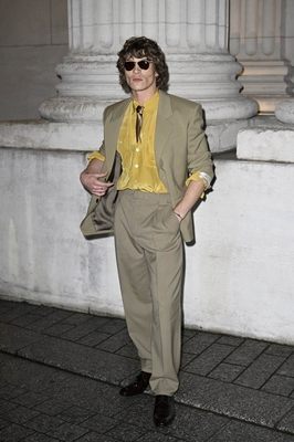 Keywords: connor;storrie;public;appearnces;2026;saint;laurent;photocall;paris;fashion;week;fall;winter;2027;paris;france