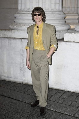 Keywords: connor;storrie;public;appearnces;2026;saint;laurent;photocall;paris;fashion;week;fall;winter;2027;paris;france