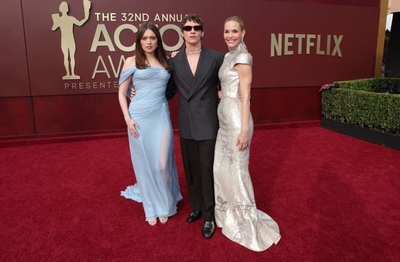Keywords: connor;storrie;public;appearances;events;2026;sag;aftra;awards;shrine;auditorium;los;angeles;la;california
